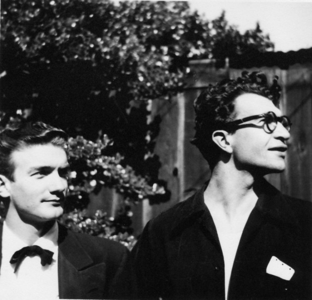 Bill Smith and Dave Brubeck in 1948