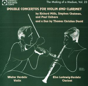 Christopher Nichols - Double Concertos for Violin and Clarinet