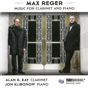 Christopher Nichols - Max Reger Music for Clarinet and Piano