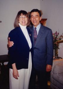Rubin with his wife Peggy