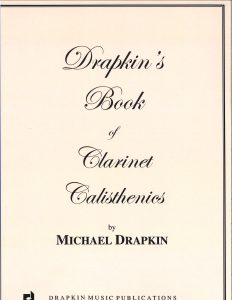 Gregory Barrett - Drapkin's Book Clarinet Calisthenics