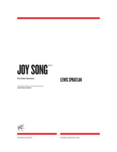 Gregory Barrett - Spratlan Joy Song