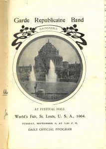 A St. Louis World’s Fair program (1904) 
